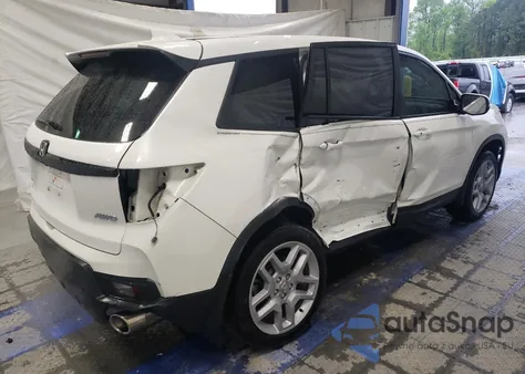 2024 Honda Passport Exl из США, поврежденный, VIN 5FNYF8H54RB020153